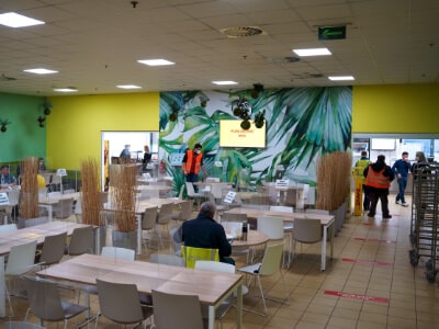 DHL Jirny - Kantýna